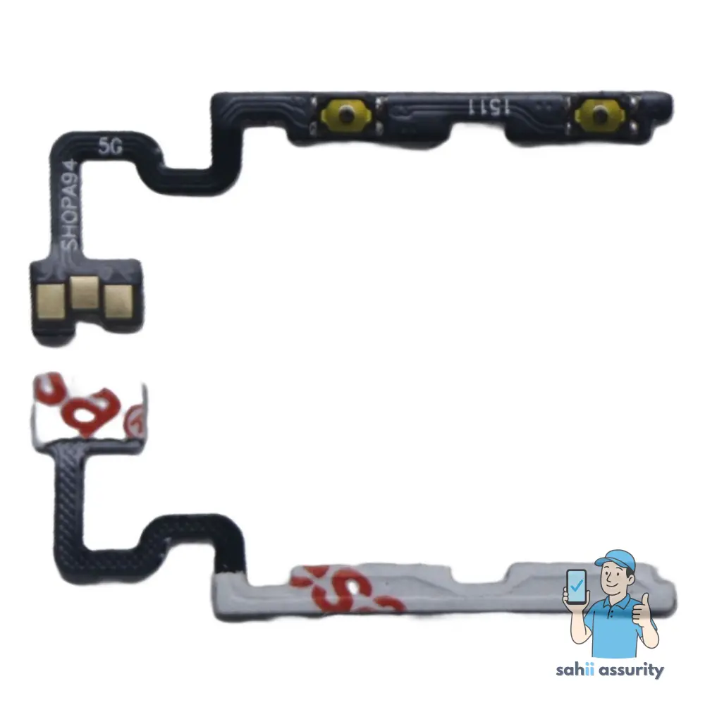 Volume Button Flex Cable for Oppo F19 Pro